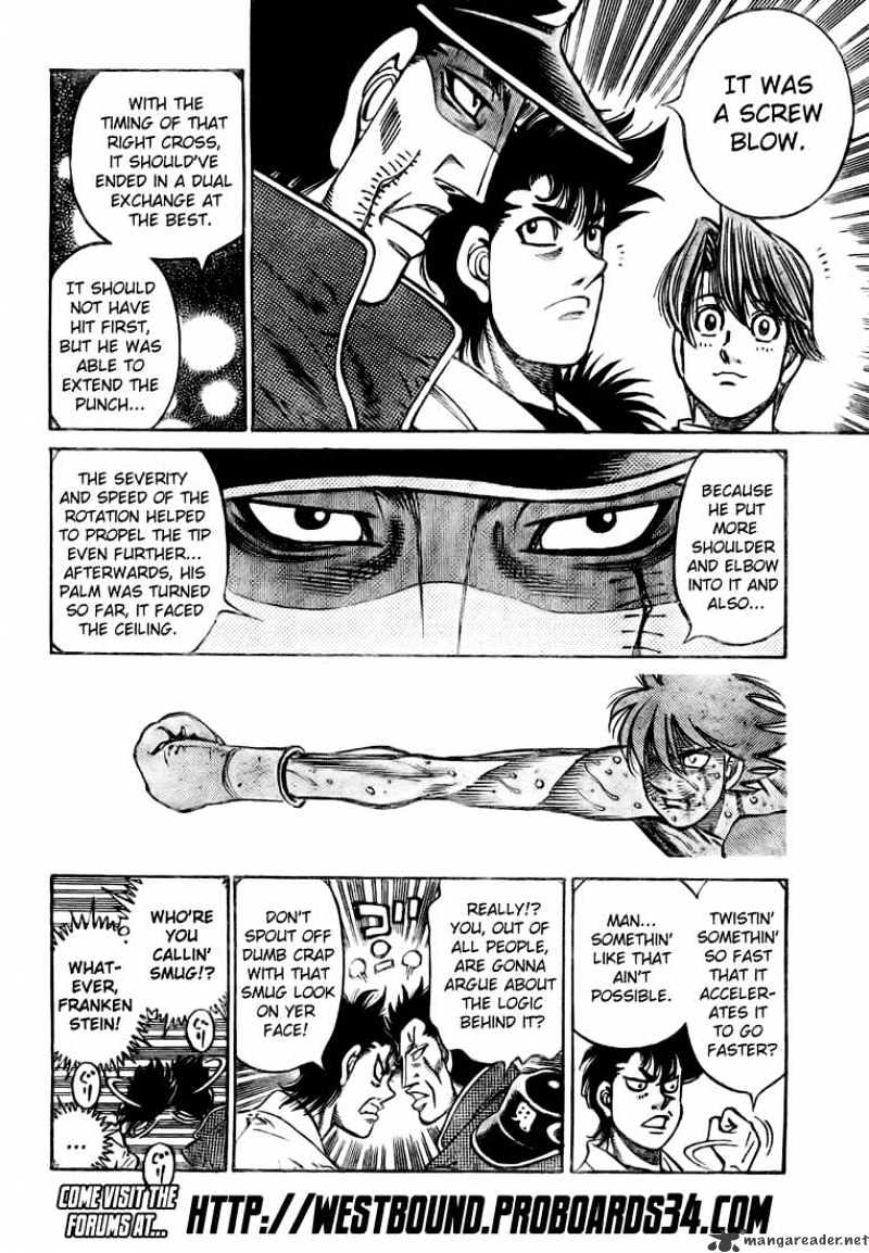 Hajime no Ippo: Fighting Spirit, Chapter 846 image 14